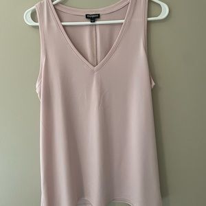 Woman’s Express pale pink tank top Medium